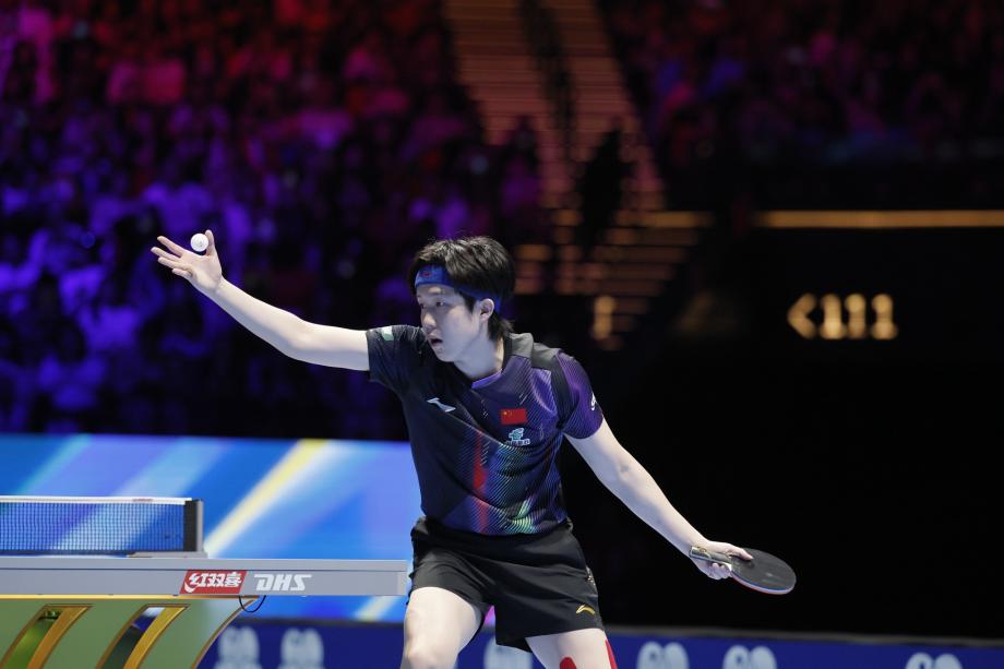 九游体育官方网站-王楚钦4-3逆转松岛辉空 首夺单打世界杯男单冠军