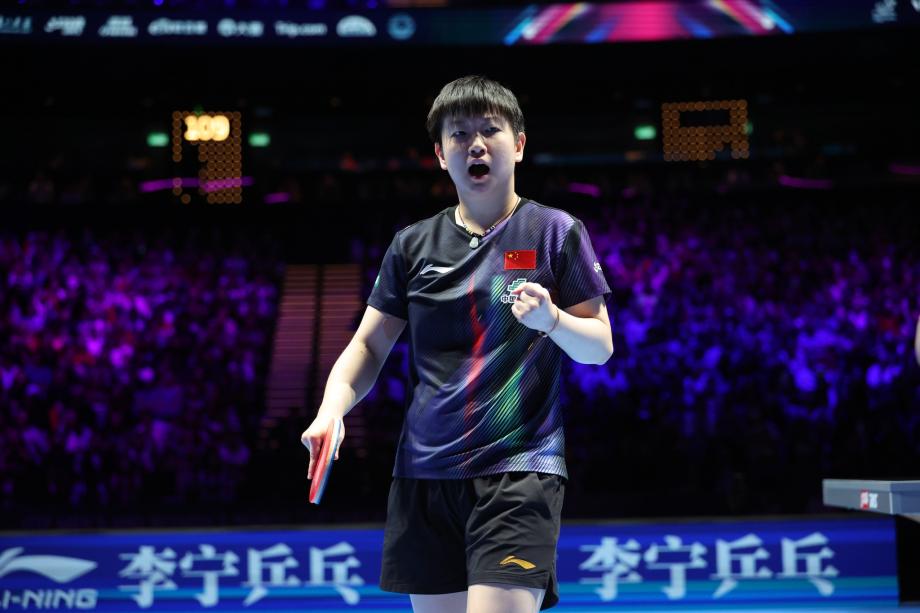 九游体育官方网站-三连冠！孙颖莎夺得国际乒联单打世界杯女单冠军